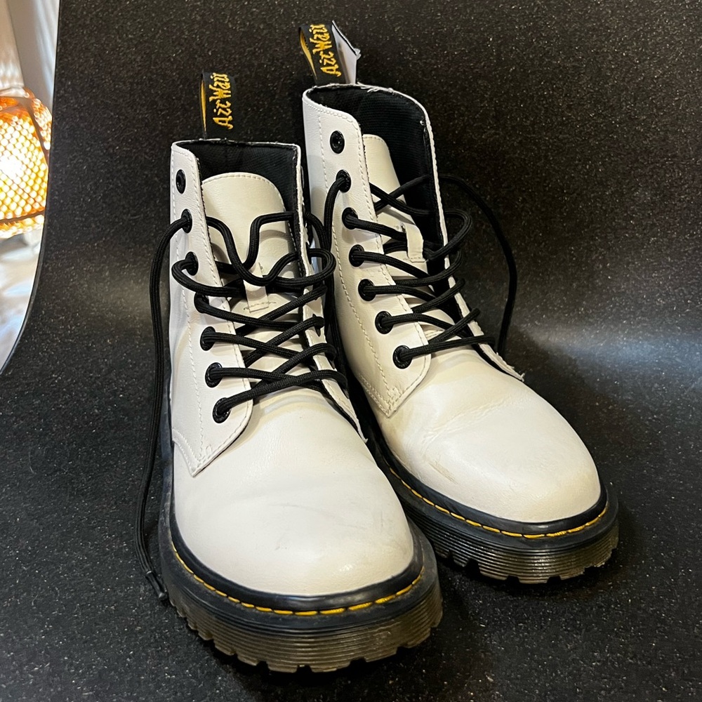 Dr Martens Luana Boots - White - W US 8